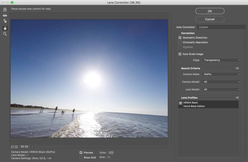 How to Remove the GoPro Fisheye Effect from Photos