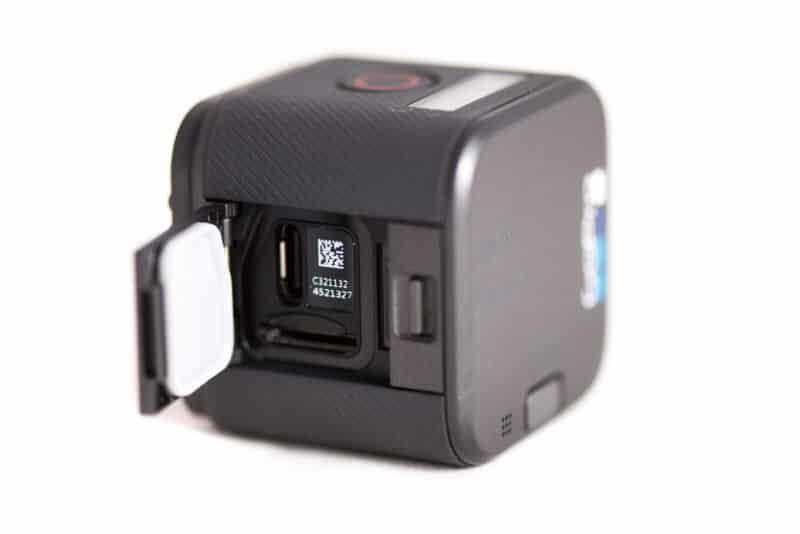 GoPro HERO5 Session USB-C and microSD Memory Card Slot