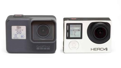 GoPro HERO5 Black vs HERO4 Silver