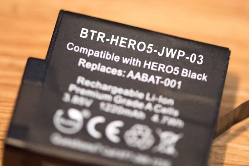 Wasabi Power GoPro HERO5 Battery (BTR-HERO5-JWP-03)