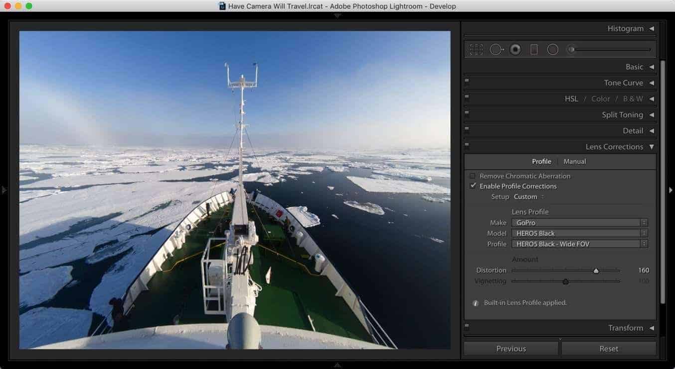 GoPro GPR Linear FOV 3
