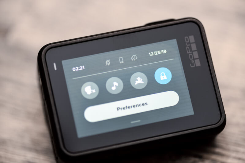 GoPro HERO7 Lock Screen