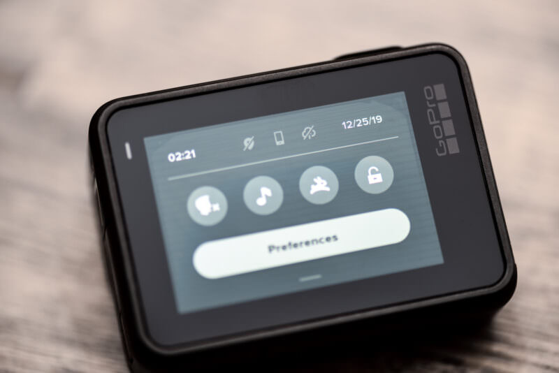GoPro HERO7 Lock Screen