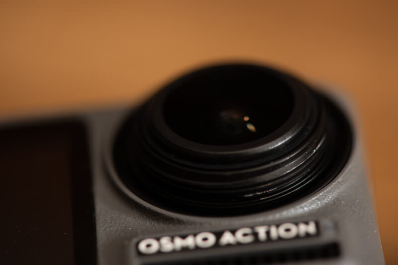 DJI Osmo Action Remove Lens Port Cover