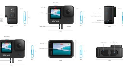 GoPro HERO9 Black Dimensions