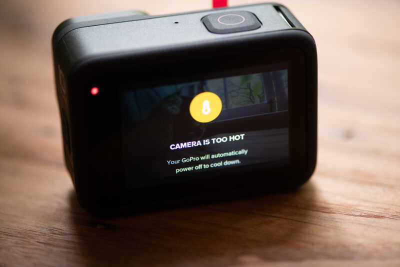 GoPro HERO10 Black Too Hot Overheating
