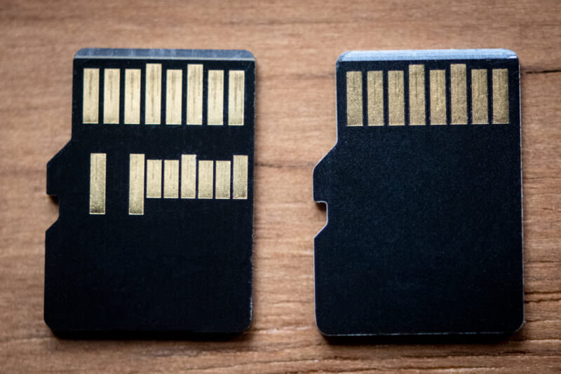 MicroSD Cards UHS-I UHS-II