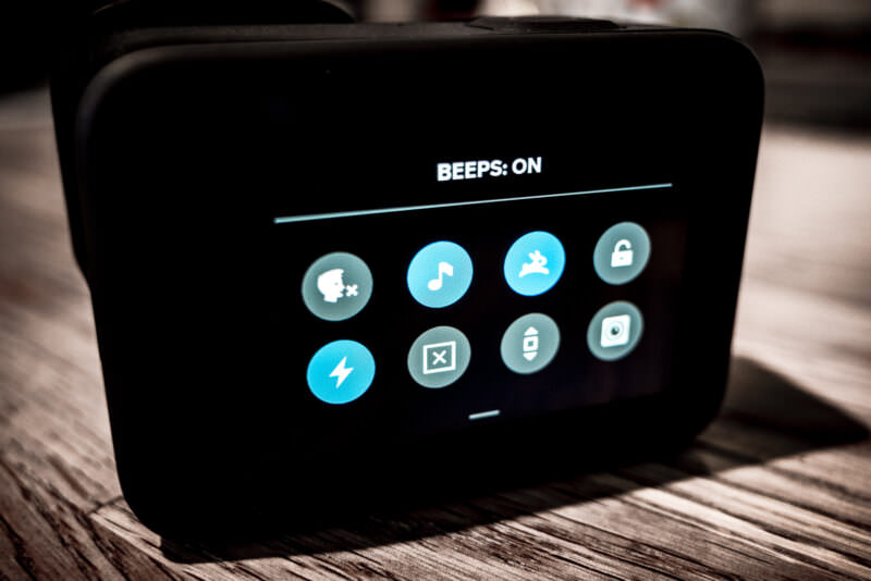 GoPro HERO10 Black Beep Settings