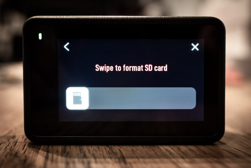 DJI Osmo Action 4 How to Format SD Card