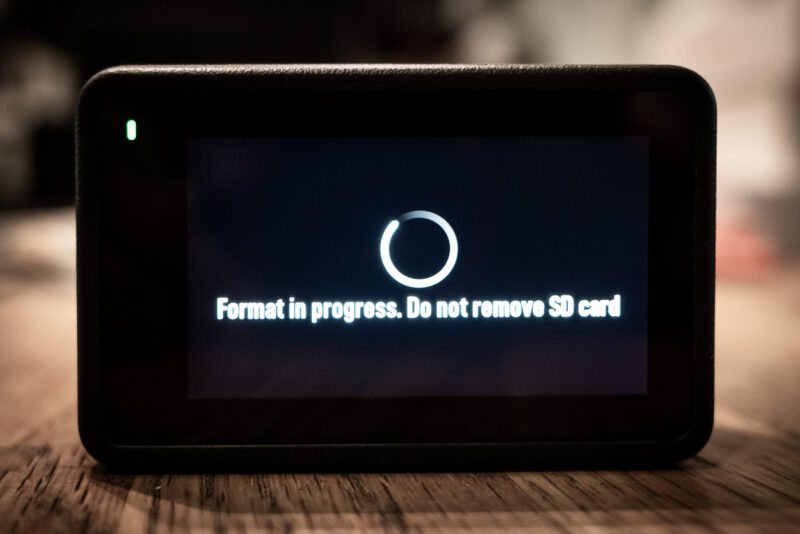 DJI Osmo Action 4 How to Format SD Card