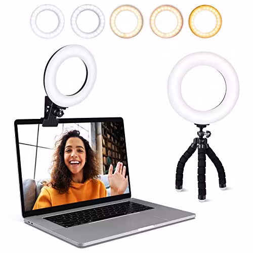 Clip-On Video Conference Ring Light