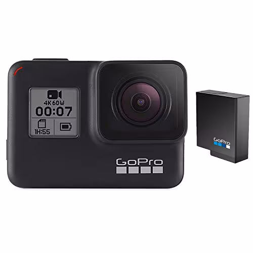 GoPro HERO7 Black with Extra Battery