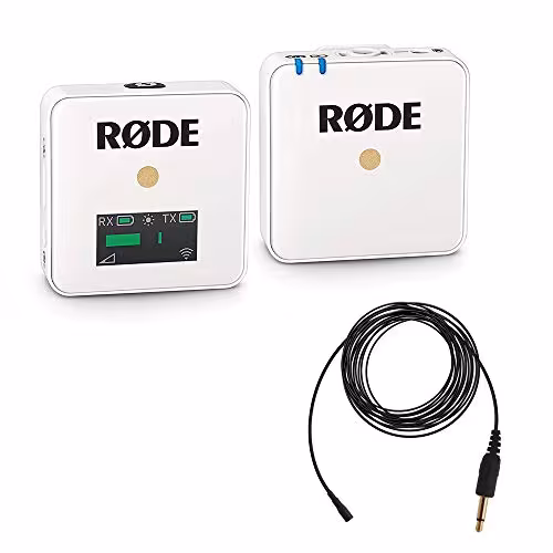 Rode Wireless GO Microphone System (White)