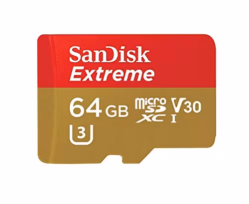 SanDisk Extreme 64GB microSDXC with Adapter
