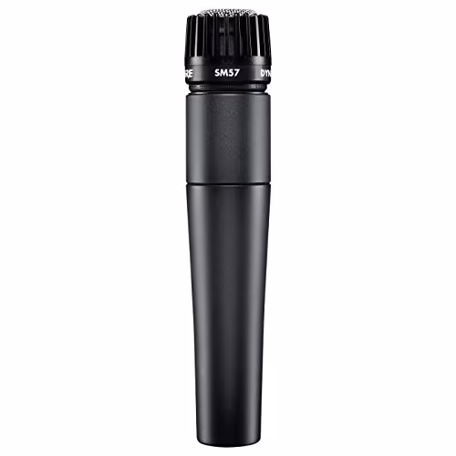 Shure SM57 with X2u XLR-to-USB Adapter