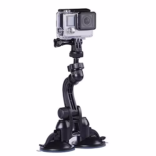 Smatree Double Suction Cup Car Mount