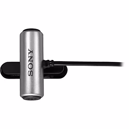 Sony ECM-CS3 Clip-On Stereo Microphone
