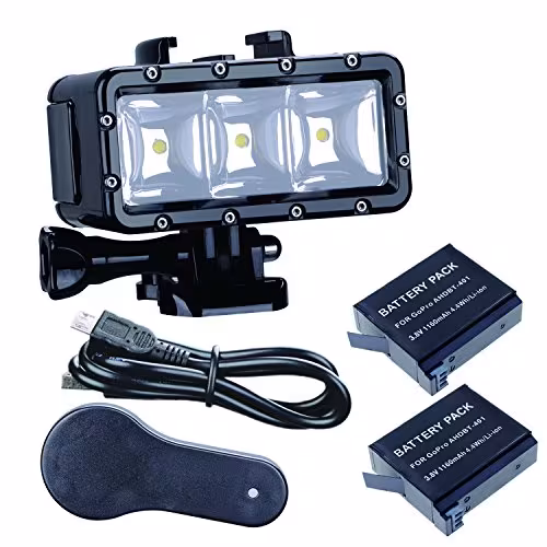 Suptig Underwater Dive Light for GoPro