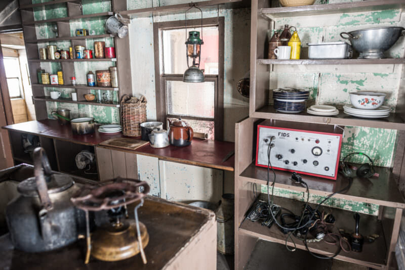Wordie House Kitchen Radio Antarctica
