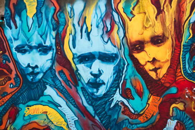 Street Art and Graffiti Examples in Athens Greece