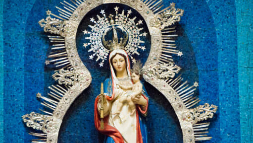 Cathedral Of Granada Altar Virgin Mary And Child Granada Nicaragua