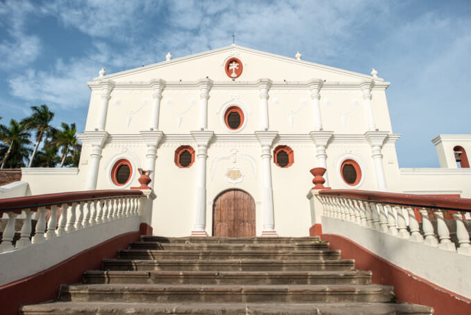 Centro Cultural Convento San Francisco Spanish Colonial Facade Granada Nicaragua