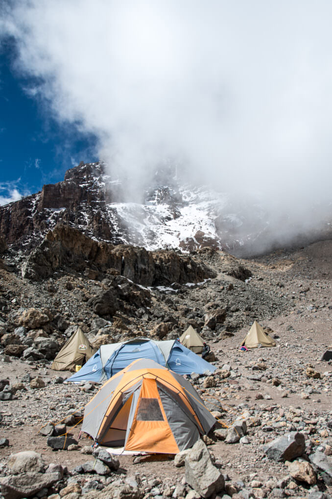 Mount Kilimanjaro Arrow Glacier Camp Tanzania