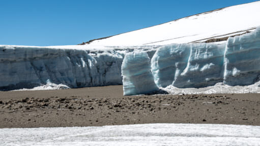 Mount Kilimanjaro Glacier Ice Fields Tanzania