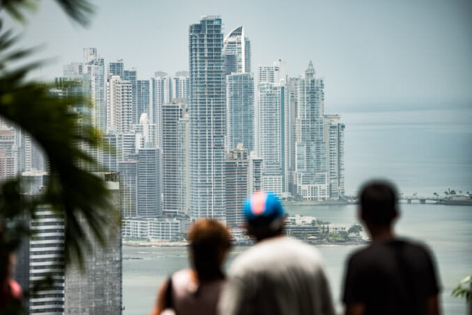 Panama City Skyline From Ancon Hill Panama City Panama