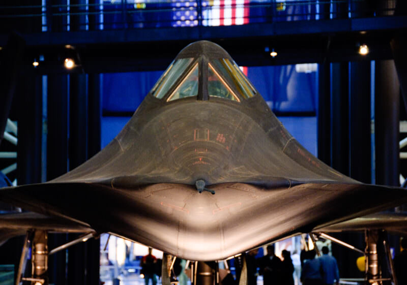 SR-71 Blackbird spy plane