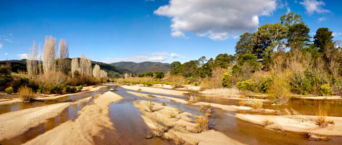 Braided Towamba River Sandbanks