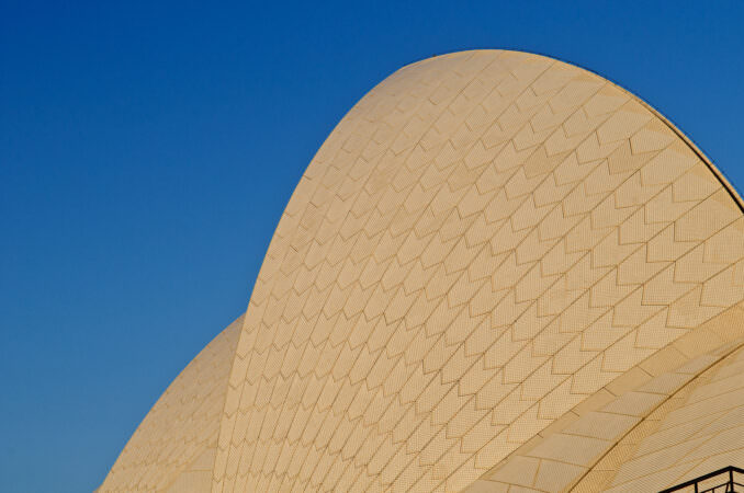 Sydney Opera House Sail Detail Sydney Australia