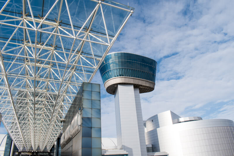Control Tower at the Steven F. Udvar-Hazy Center Smithsonian Air and Space Museum