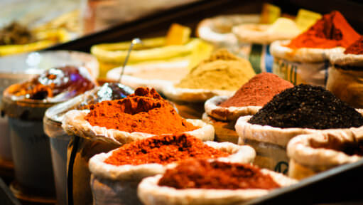 Spice Bazaar Spices Istanbul Turkey