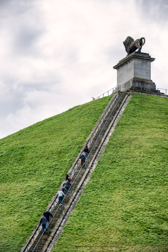 Lion's Mound Butte du Lion Waterloo Belgium
