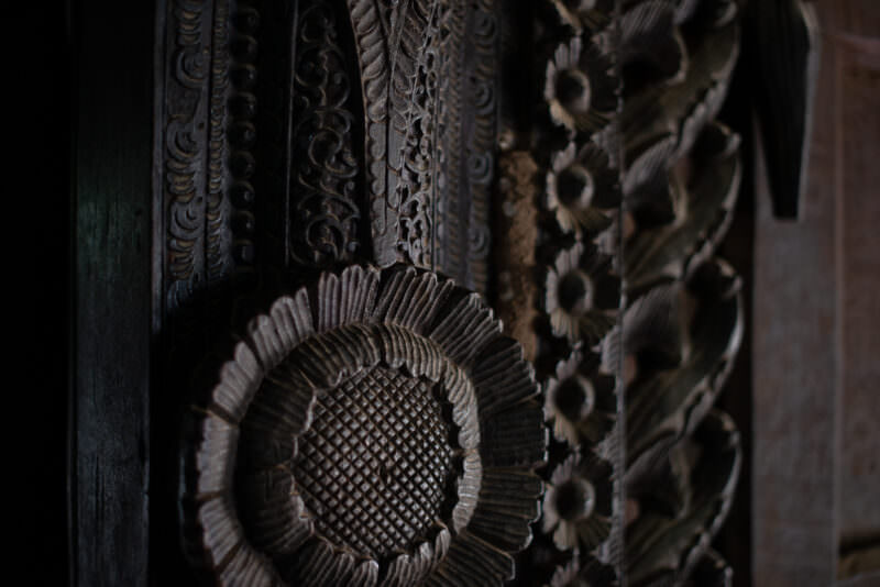 Bagaya Monastery (Bagaya Kyaung) in Inwa, Myanmar (Burma)
