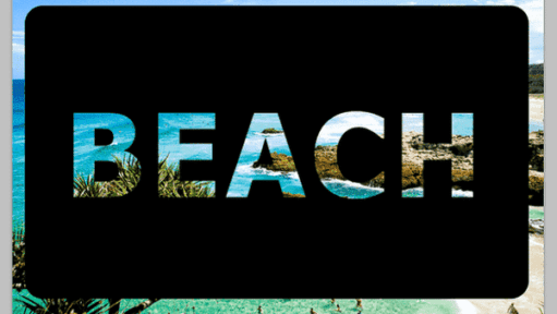 Transparent Text in Photoshop