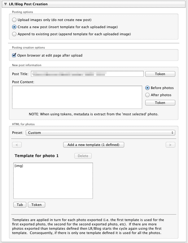 LR/Blog / Publishing Photos from Lightroom to Wordpress