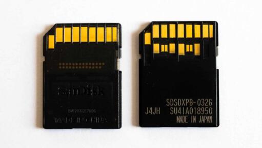 SD Cards - UHS-I vs UHS-II