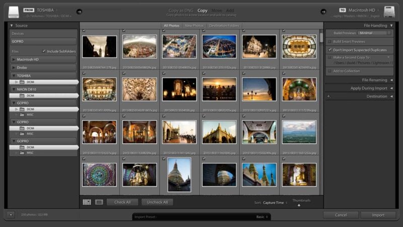 How to Import Photos & Videos from Multiple Memory Cards at Once into Lightroom Classic