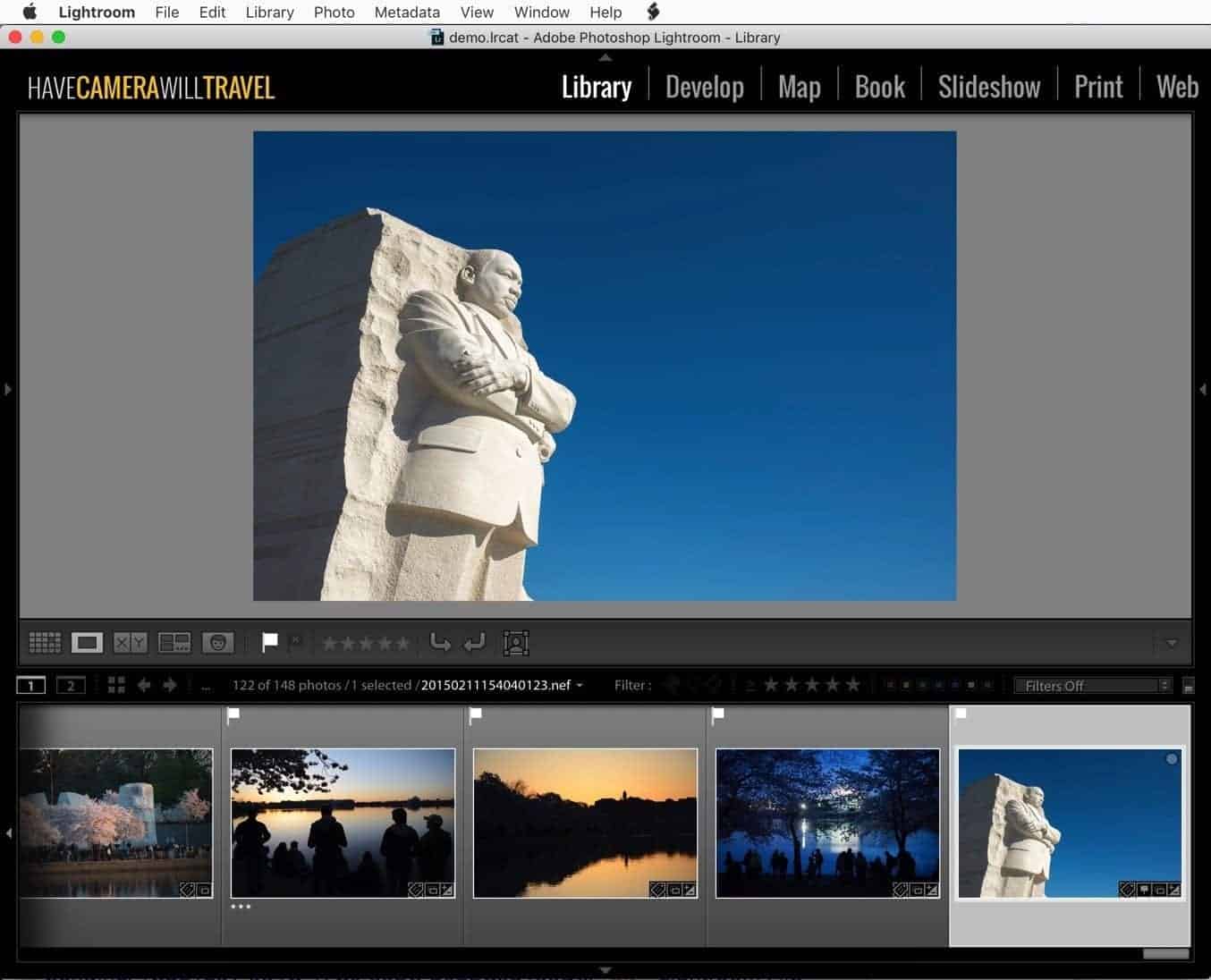 Lightroom Flip Library Single Flipped