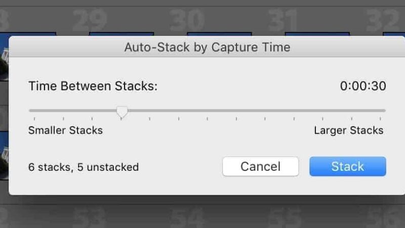 How to Auto Stack Images by the Interval Between Capture Time in Lightroom Classic