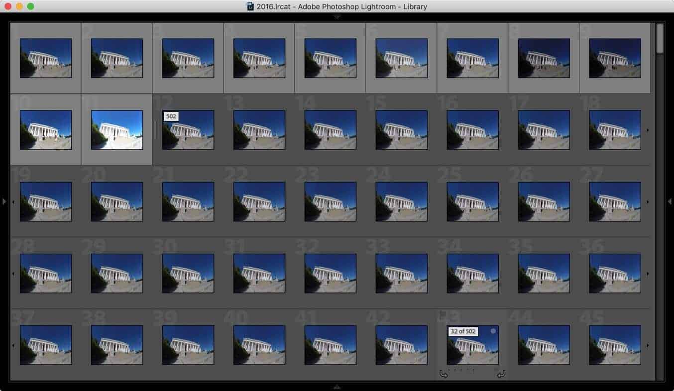 Screenshot of How to Use Lightroom Classic's Auto Stack by Time Feature