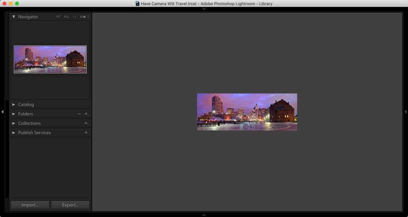 Screenshot of How to Use Lightroom Classic zoom feature