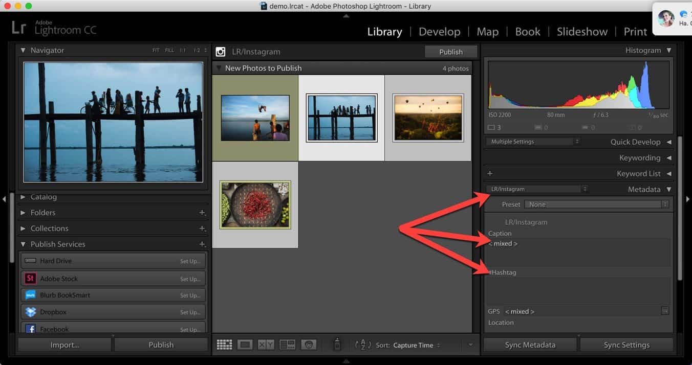 Lightroom LR/Instagram Publish Service Metadata Panel.jpeg