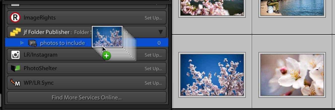 Lightroom Publish Folder Panel.jpeg Lightriin Publish Folder Drag and Drop