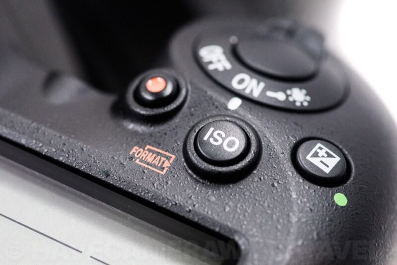 Nikon D7500 Memory Card Format Shortcut