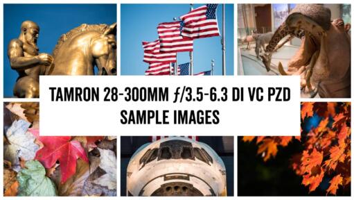 Tamron 28-300mm f/3.5-6.3 Di VC PZD Zoom Lens Header Image
