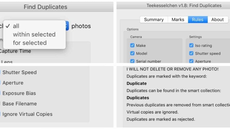 Lightroom Can't Find Duplicate Images by Itself But These Plugins Can Do It