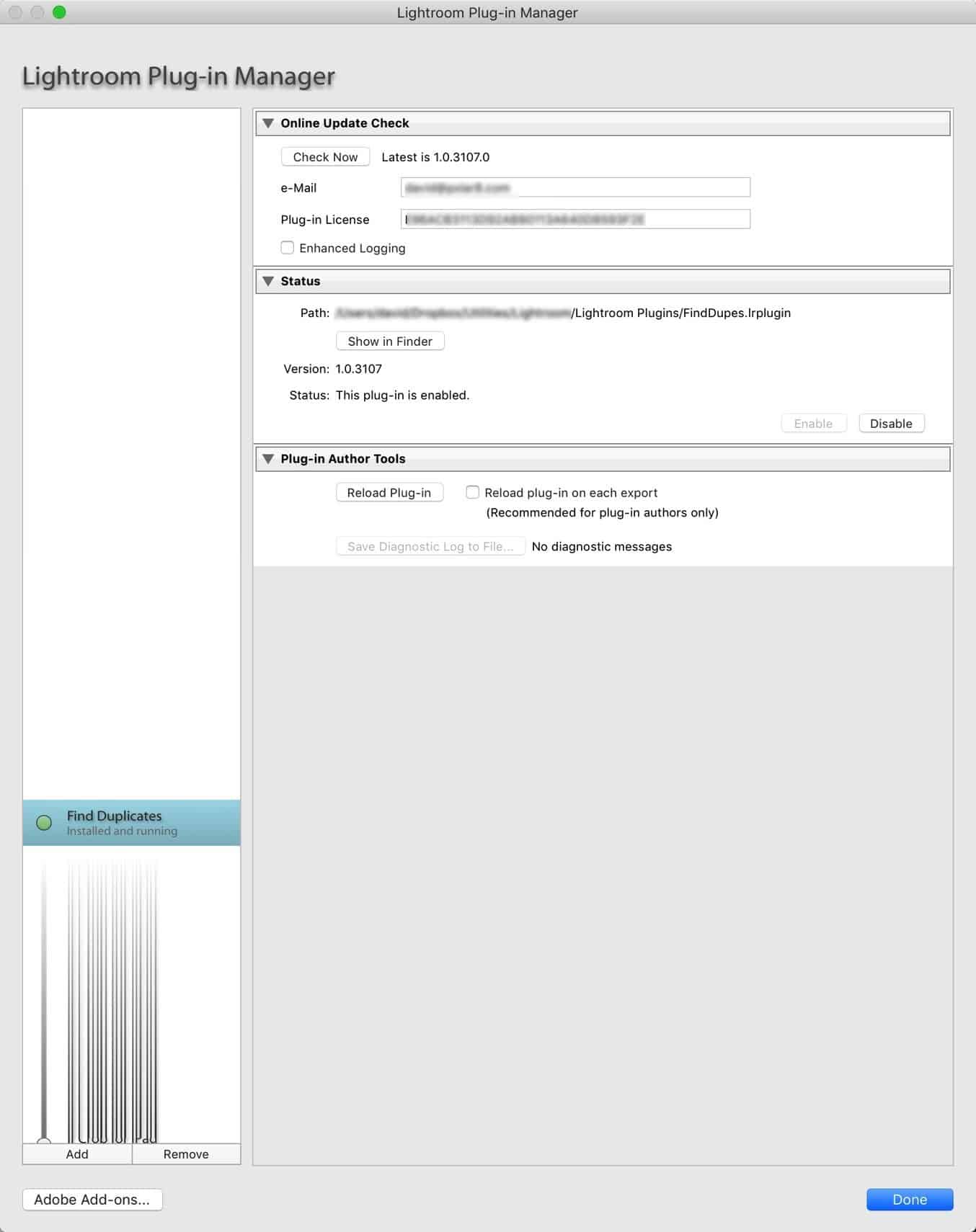 Lightroom Plugin Duplicate Finder-1 Lightroom Plugin Duplicate Finder - screenshot